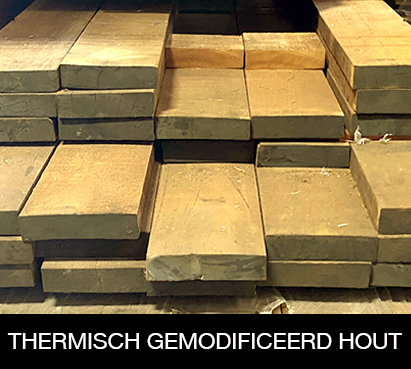 Thermisch gemodificeerd hout
